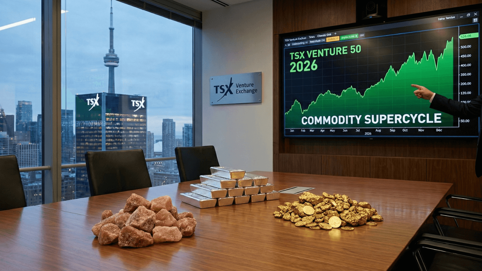 Record-Breaking Commodity Rally Propels Mining Stocks to the Top of the 2026 TSX Venture 50