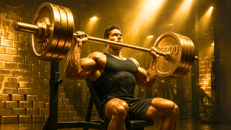 Gold’s New Gym Record: Benching $3,700 Ounces